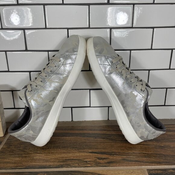 Cole Haan GrandPro Tennis Womens Size 7.5 Shoes Metallic Camo Lace Up Sneaker - Picture 6 of 13